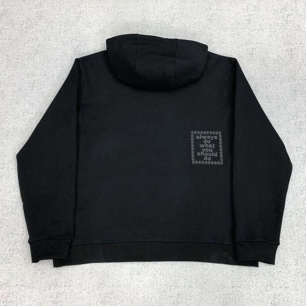 Always Black Statement Pattern Hoodie - image 5